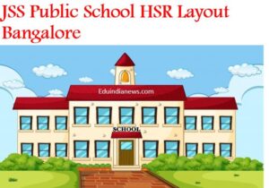 JSS Public School HSR Layout Bangalore