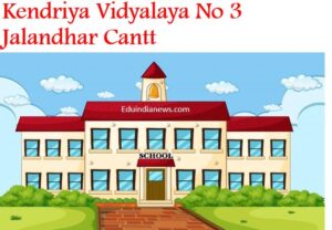 Kendriya Vidyalaya No 3 Jalandhar Cantt