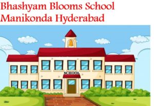 Bhashyam Blooms School Manikonda Hyderabad