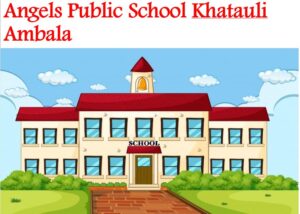Angels Public School Khatauli Ambala