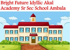 Bright Future Idyllic Akal Academy Sr Sec School Ambala