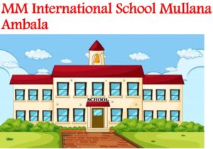 MM International School Mullana Ambala