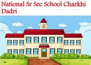 National Sr Sec School Charkhi Dadri