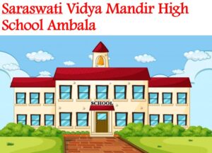 Saraswati Vidya Mandir High School Ambala