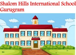 Shalom Hills International School Gurugram