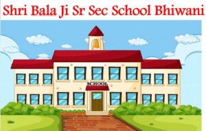 Shri Bala Ji Sr Sec School Bhiwani