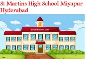St Martins High School Miyapur Hyderabad