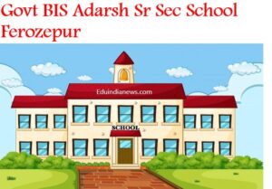 Govt BIS Adarsh Sr Sec School Ferozepur