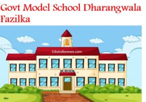 Govt Model School Dharangwala Fazilka