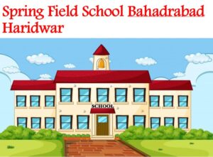 Spring Field School Bahadrabad Haridwar