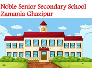 Noble Senior Secondary School Zamania Ghazipur