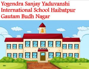 Yogendra Sanjay Yaduvanshi International School Haibatpur Gautam Budh Nagar