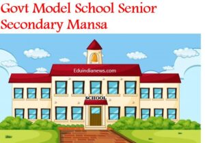 Govt Model School Senior Secondary Mansa
