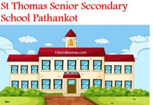 St Thomas Senior Secondary School Pathankot