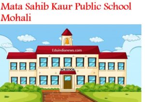 Mata Sahib Kaur Public School Mohali
