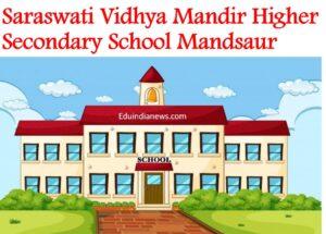 Saraswati Vidhya Mandir Higher Secondary School Mandsaur