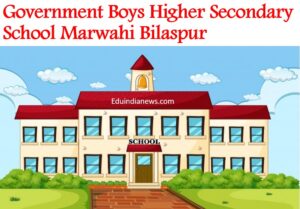 Government Boys Higher Secondary School Marwahi Bilaspur