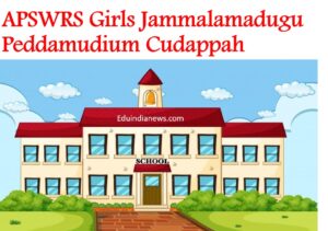 APSWRS Girls Jammalamadugu Peddamudium Cudappah