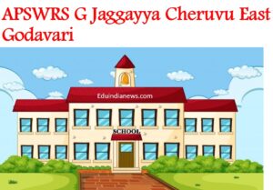APSWRS G Jaggayya Cheruvu East Godavari