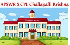 APSWR S CPL Challapalli Krishna
