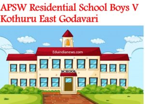 APSW Residential School Boys V Kothuru East Godavari