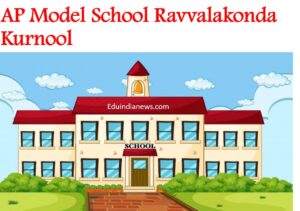 AP Model School Ravvalakonda Kurnool