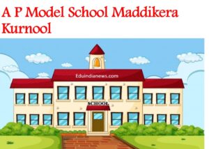 A P Model School Maddikera Kurnool