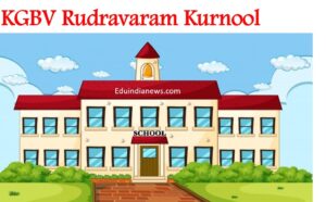 KGBV Rudravaram Kurnool