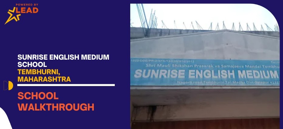 Sunrise English Medium School Tembhurni Solapur